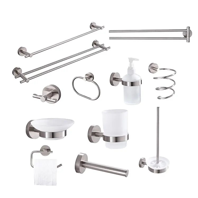 Bathroom Set Accessory Made In China Newest Fashion Hotel Bathroom Complete Set Bathroom Washroom Accessories