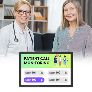 Tableta grande personalizable de 10 pulgadas para el cuidado de personas mayores, compatible con bluetooth, transferencia de datos reales - Product Image 3