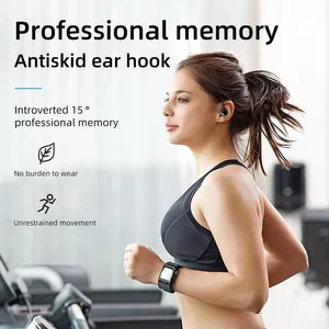 YYK-580 In Ear TWS Earbuds Wireless Headphones Memory Ear Hook Sports Earphones for Running Workout - Product Image 6