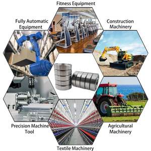 SACKORANGE acier au carbone 20 pièces R6-2RS petits roulements 3/8 "ID X 7/8" OD X 9/32 "largeur pré-lubrifié Double caoutchouc scellé P4 C3 - Product Image 4