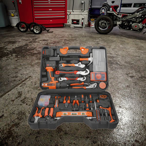 Havors TS-016 OEM Ensemble d'outils à main pour la maison de 128 pièces - Perceuse électrique, clés réglables, batterie au lithium, coffret rigide pour la maison et l'automobile - Product Image 6