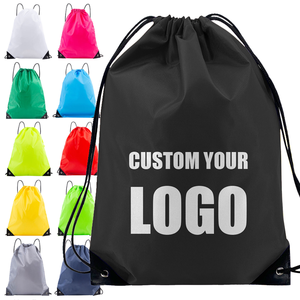 Custom Logo Drawstring Bag - Wholesale Polyester Gym Sack, Sport & Promotional Backpack for Fitness, Travel, Events