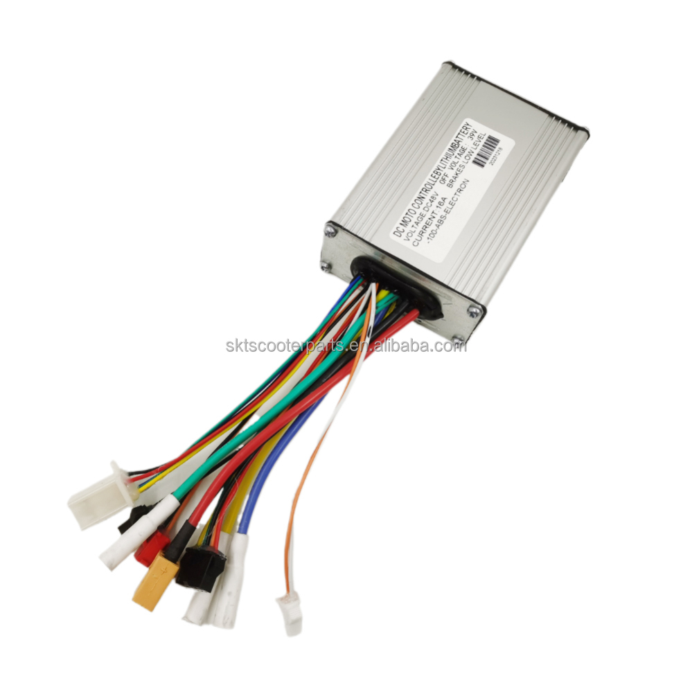 Contrôleur Moteur 18 A 48 V Pour Scooter Hitway H5 – Métal, 8 Fils, 20 X 10 X 6 Cm