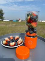 Mixeur personnel rechargeable portable mini 3,7 V avec anneau décoratif électroplaqué pour smoothies – Vente en gros
