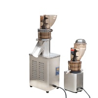 Extracteur de jus industriel automatique en acier inoxydable de haute qualité à trois pierres, 220V 0.3kW, machine multifonctionnelle, moteur citron
