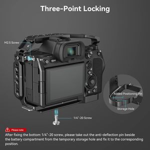   Jaula Completa para Cámara <span class=keywords><strong>Sony</strong></span> A7RV/<span class=keywords><strong>A7IV</strong></span>/A7RIV/Alpha 7 S III/Alpha 1-3667B - Product Image 2