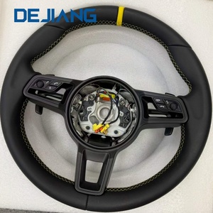Volante Multifunción para <span class=keywords><strong>Porsche</strong></span> Panamera, Macan, Cayenne, Taycan, 718 Cayman GT4 RS, <span class=keywords><strong>Carrera</strong></span> 911 GT3 RS 992 - Product Image 2