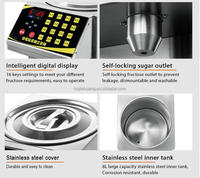 Machine de distribution de fructose pour machine quantitative de fructose de thé à bulles