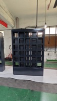 Armoire d'affichage LED en tôle sur mesure ODM pour mur vidéo publicitaire intérieur/extérieur