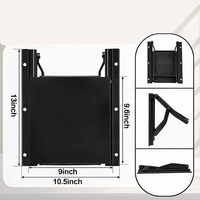 JH-Mech Équipement d'élevage robuste et durable, construction métallique sécurisée, portail coulissant pour céréales en acier au carbone noir