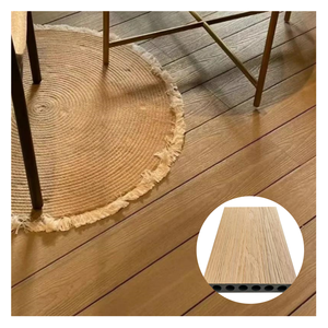 SHENGCHENG Plancher en composite bois-plastique co-extrudé 3D gaufré couleur personnalisée, plancher en bois composite imperméable - Product Image 1