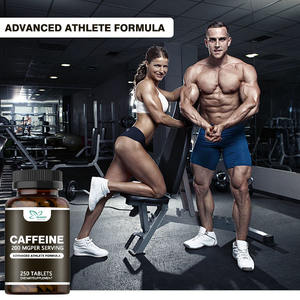 Diskon besar tablet kafein 200mg suplemen energi untuk Pre Post gerakan olahraga pil kafein produk nutrisi olahraga - Product Image 4