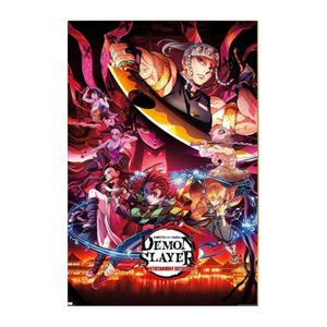 Superbe feuille lenticulaire en plastique Demon Slayer Affiche de <span class=keywords><strong>film</strong></span> d'anime 3D avec impression 10-35lpi - Product Image 2