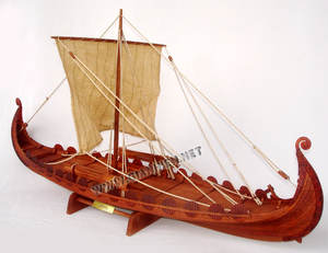 OSEBERG — livraison en bois modèle de bateau VIKINGG, artisanat, vente en gros, avec réduction, bonne qualité - Product Image 2