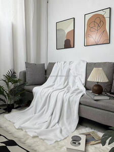 Giản dị sống đầy đủ lông cừu chăn Fluffy, mềm mại, ấm áp, sang trọng, dày, mờ, quá khổ ném cho giường, ghế, hoặc ngoài trời, 50x40inch - Product Image 5