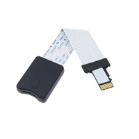 Câble adaptateur d'extension de lecteur de carte TF mâle/femelle vers Micro SD mâle/femelle de 10 cm à 60 cm pour voiture, GPS, téléphone, TV, caméra