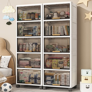 <span class=keywords><strong>Armoire</strong></span> <span class=keywords><strong>de</strong></span> rangement mobile à tiroirs en plastique <span class=keywords><strong>de</strong></span> 40-50 cm <span class=keywords><strong>de</strong></span> large, 5 niveaux <span class=keywords><strong>multi</strong></span>-usages pour salle <span class=keywords><strong>de</strong></span> bain, <span class=keywords><strong>cuisine</strong></span>, jouets, collations - Product Image 3