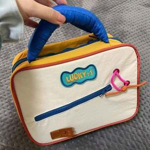 Dropshipping Shopify Lovely Color-blocking Large-capacity Cosmetic <b>Bag</b>, Portable Folding Handbag, <b>Travel</b> <b>Toiletry</b> <b>Bag</b> - Product Image 4