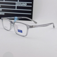 Lunettes de vue dégradées TR90 18306 CBF transparentes grises claires multicolores légères et résistantes pour la lecture décontractée à monture complète