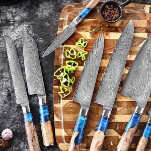 Nouvelle Collection <span class=keywords><strong>Laguiole</strong></span> Food Grad <span class=keywords><strong>Couteaux</strong></span> de <span class=keywords><strong>cuisine</strong></span> à steak Ensemble de <span class=keywords><strong>couteaux</strong></span> à steak dentelés en acier inoxydable pour échantillon - Product Image 2