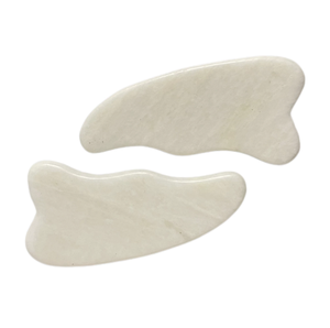 Logo personnalisé Xiuyan Jade Gua Sha masseur corporel et facial outil de grattage de pierre de jade de haute qualité pour le massage - Product Image 1