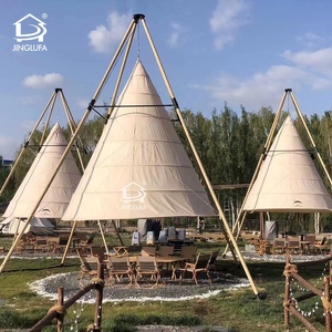 Nuovo Design Tenda Tipi in Bambù per Glamping all'Aperto, Matrimoni, Feste ed Eventi di Campeggio - Product Image 1
