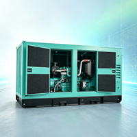Geräuscharmer Propan-LPG-Gasgenerator 120kW, 100kW 150kW Gasturbinen-Stromgenerator mit Vollständigem Garantieservice