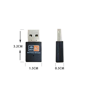 Adaptador Inalámbrico IFA01 NIC, Adaptador Wifi USB Externo para Computadora, Transmisor RTL8811CU, Rango de 100-300m, Antena 1T1R - Product Image 2