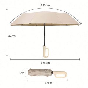 Parapluie promotionnel à poignée boucle personnalisable de haute qualité pour la pluie – Vente chaude en gros - Product Image 6