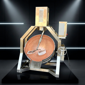 Pentola Industriale in Rame da 100L, 200L, 300L, 400L, 500 Litri per Cottura, Caramelle e Caramello Turco - Product Image 1