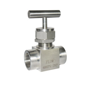 Valvola a Spillo ad Alta Pressione in Acciaio Inox SS304/SS316L per Montaggio su Pannello, 3000PSI 6000PSI 10000PSI, BSP o NPT - Product Image 2