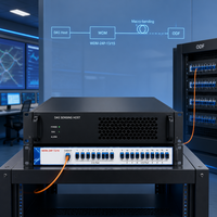 Multiplexeur WDM passif sans alimentation, 8 canaux, 1U, montage en rack 19 pouces, Mux Demux pour FTTX et systèmes de communication optique