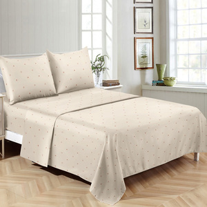 Luxury Microfiber Flat <b>Bed</b> <b>Sheet</b> <b>Set</b> Modern <b>King</b> <b>Size</b> OEKO-TEX Certified 1800TC All-Season Filled Polyester Ultimate Comfort - Product Image 3