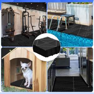 Tapetes para Piso de Garaje con Certificación CE, Tapete para Lavadero de Autos, Multifuncional, para Estética Automotriz, Plástico, Rejilla de Ensamble - Product Image 4