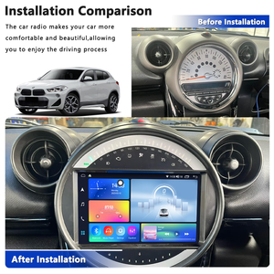 Meihua 9-<span class=keywords><strong>inch</strong></span> Android Auto GPS Bảng điều khiển Stereo <span class=keywords><strong>DVD</strong></span> <span class=keywords><strong>Player</strong></span> Carplay DSP USB cho BMW <span class=keywords><strong>Mini</strong></span> 2001 2014 màn hình cảm ứng sao lưu máy ảnh - Product Image 3