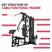 Équipement de fitness pour salle de sport à domicile avec cadre en acier renforcé et fonction Preacher Curl, pour clubs de fitness, fournisseur OEM/ODM BSCI