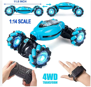 Voiture Télécommandée de Cascade RC à Détection de Gestes 3 Couleurs avec Rotation à 360 Degrés - Product Image 1