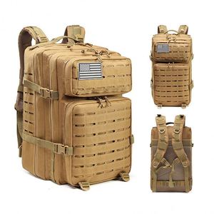 Trending Molle Survive Camouflage Tactical Rucksack Waterproof Casual Sports <b>Backpack</b> Polyester for Trekking Hunting Hiking - Product Image 6