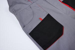 Men's Heavy Duty <strong>Work</strong> <strong>Overalls</strong> with Knee Pad - Multi-Pocket Utility Bib Cargo Pants for Auto Repair/Industrial - Product Image 3