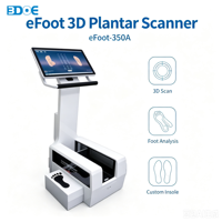 Scanner 3D portable haute précision 0,2 % pour la capture complète du contour du pied, machine de capture du contour du pied entier, protection IP55, examen du pied personnalisé