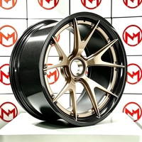 Jantes de voiture de tourisme Maxtera forgées sur mesure AL13 CF-G01 pour Porsche Ferrari Tesla Audi BMW Corvette McLaren DBX, jantes en alliage