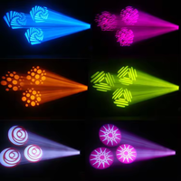 Penjualan laris lampu sorot kepala bergerak LED Gobo Dmx 8 warna 150w untuk Dj klub malam
