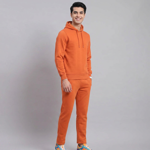 Conjunto Deportivo Unisex de 2 Piezas con Capucha y Bolsillos con Estampado Animal, 100% Algodón, para Gimnasio, Entrenamiento, Viajes - Product Image 1