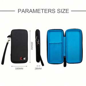 Estuche de Viaje Portátil de Nailon Negro Personalizado para PS4/PS6, Estuche Rígido de Almacenamiento para Videojuegos, Carcasa de EVA Impermeable, Bolsas y Estuches para Fines Especiales - Product Image 6