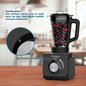Frullatore Grunkel MasterPro 2000W con caraffa da 1,5 litri e 5 impostazioni di velocità per frullati e succhi - Product Image 3