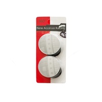 Miroir d'angle mort de luxe sans cadre pour voiture, réglable à 360 degrés, grand angle, miroir auxiliaire de rétroviseur, installation facile, 2 pièces