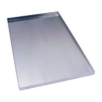 Plaque de cuisson en alliage d'aluminium et acier inoxydable, 40*60cm, 45*65cm, pour pain et biscuits, vente en gros d'usine, personnalisable
