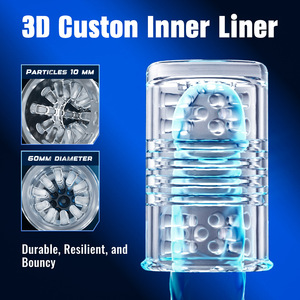 Elektrischer Spinner Cup Männlicher Mastur bator mit 7 Schub rotations modi Stroker Cup Men Masturbation Toys - Product Image 4