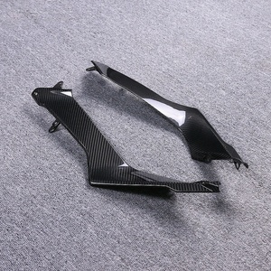 Panneaux latéraux de réservoir en fibre de carbone sèche compatibles CBR1000RR-R 2021-2025, carénage latéral de moto, finition brillante ou mate en option - Product Image 4