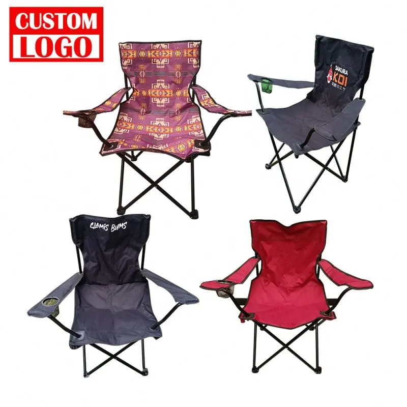 OEM 사용자 정의 서비스 휴대용 의자 사용자 정의 하와이 패턴 디자인 인쇄 휴대용 비치 의자